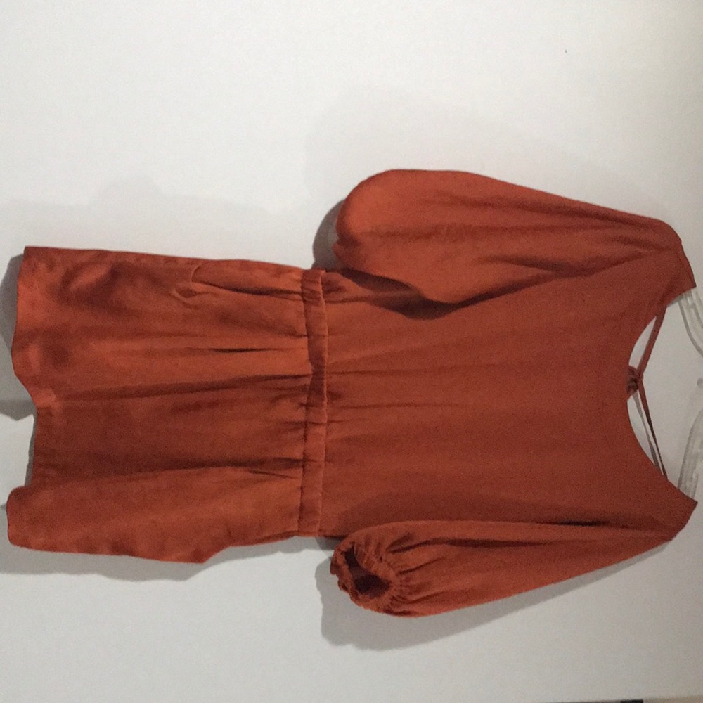Michael Kors orange dress
